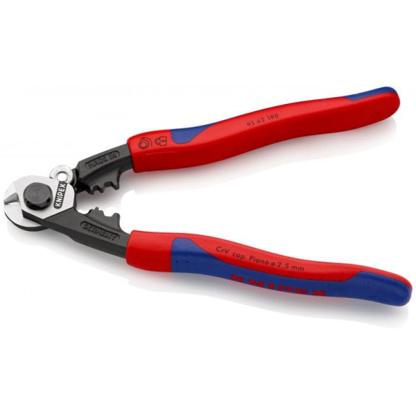 Drahtseilschere 2 K-Griff Länge 190mm – Bild 2