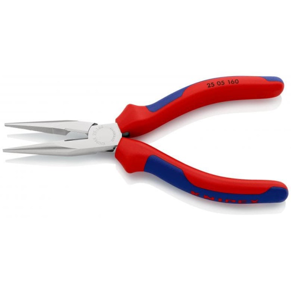 Knipex Flachrundzange 2K-Griff – Bild 2