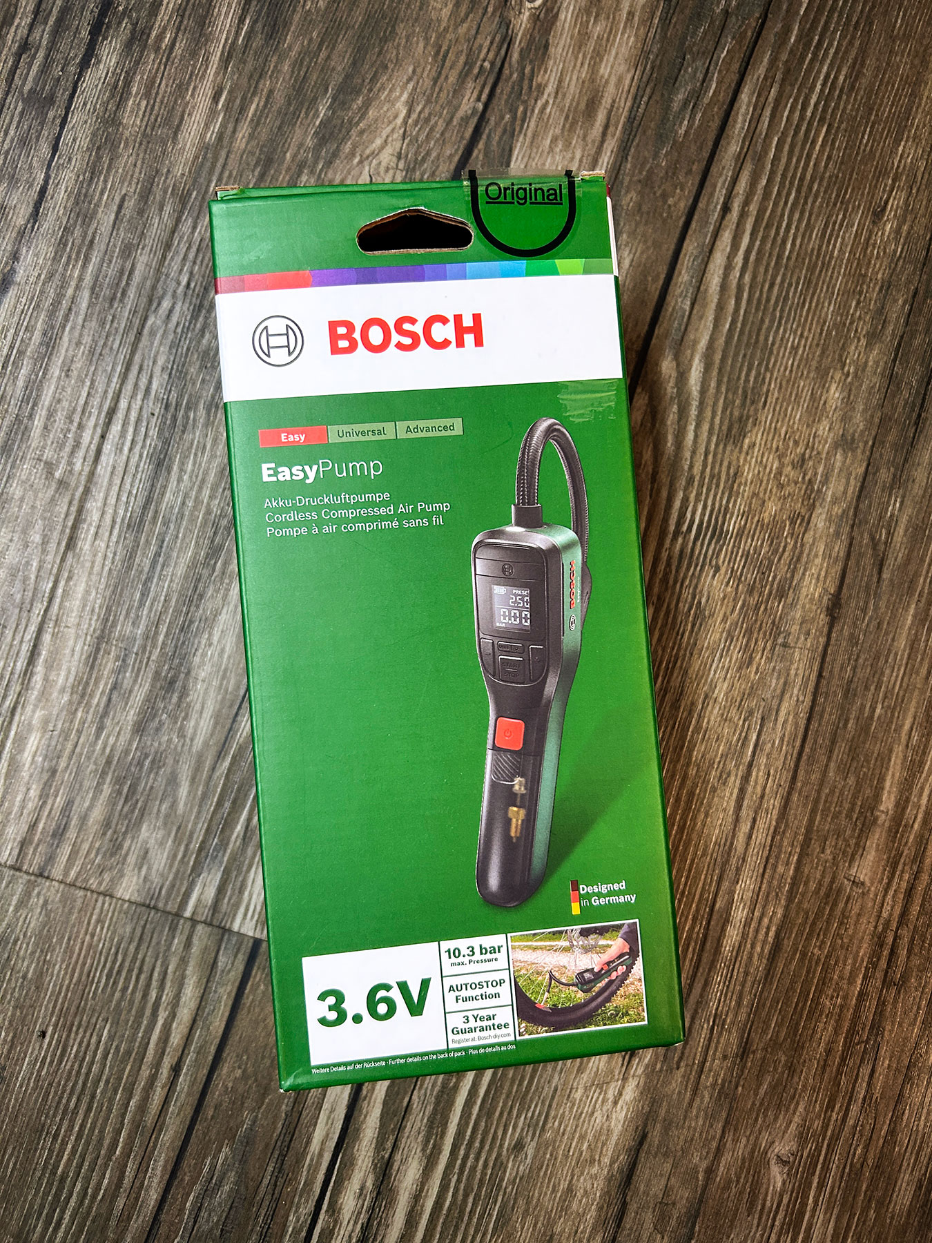 Bosch EasyPump Akku-Druckluftpumpe – Bild 4