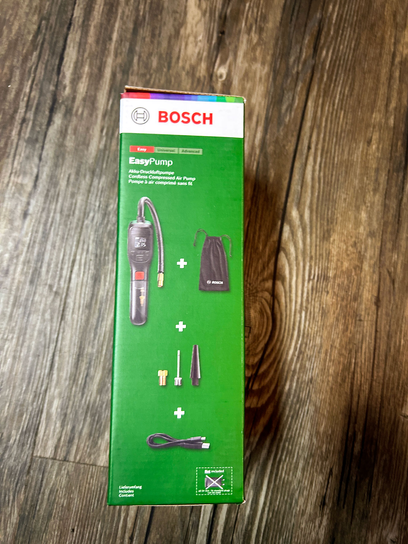 Bosch EasyPump Akku-Druckluftpumpe – Bild 5